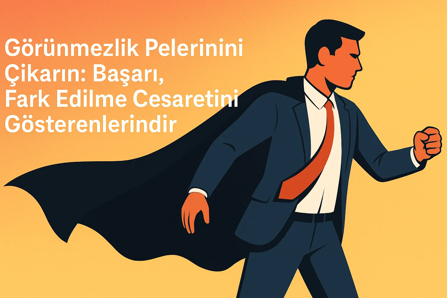 ​​​​​​​Görünmezlik Pelerinini Çıkarın: Başarı, Fark Edilme Cesaretini Gösterenlerindir