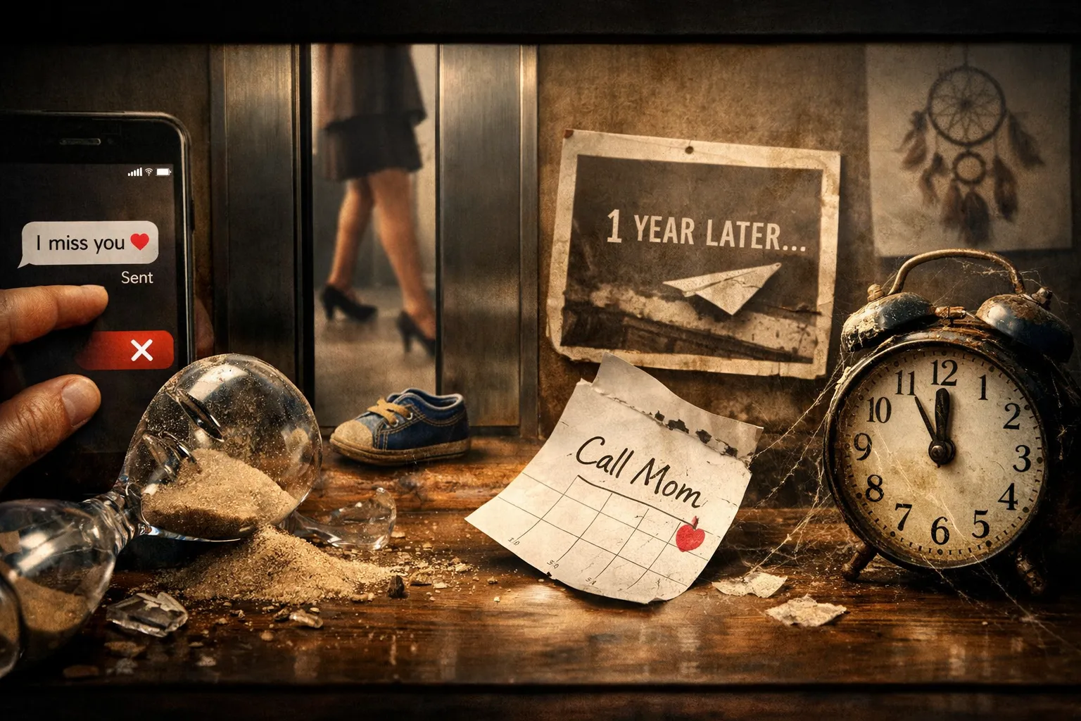 Zaman geçmedi; sen fark edene kadar tüketildi.